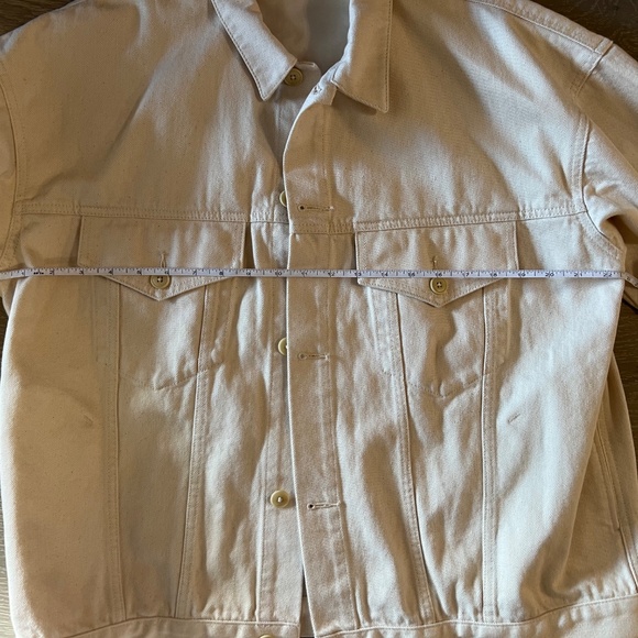 MUJI jean jacket women's size xxs-xs oversized - Picture 4 of 6